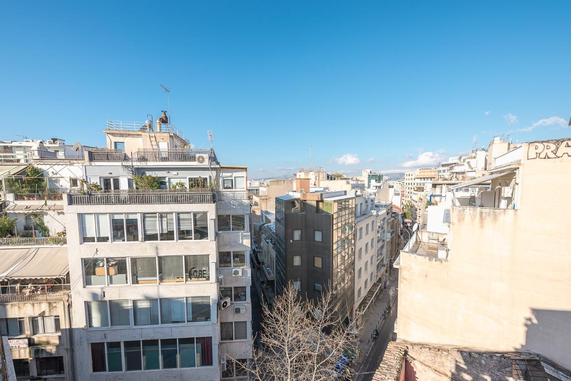 Stunning Acropolis View At City Center Athena Bagian luar foto