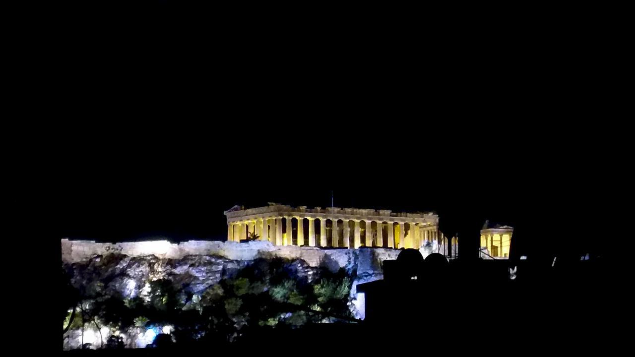 Stunning Acropolis View At City Center Athena Bagian luar foto